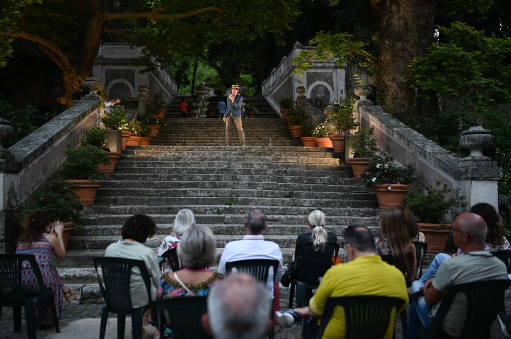 Un momento della manifestazione Roma Hortus Vini 2025